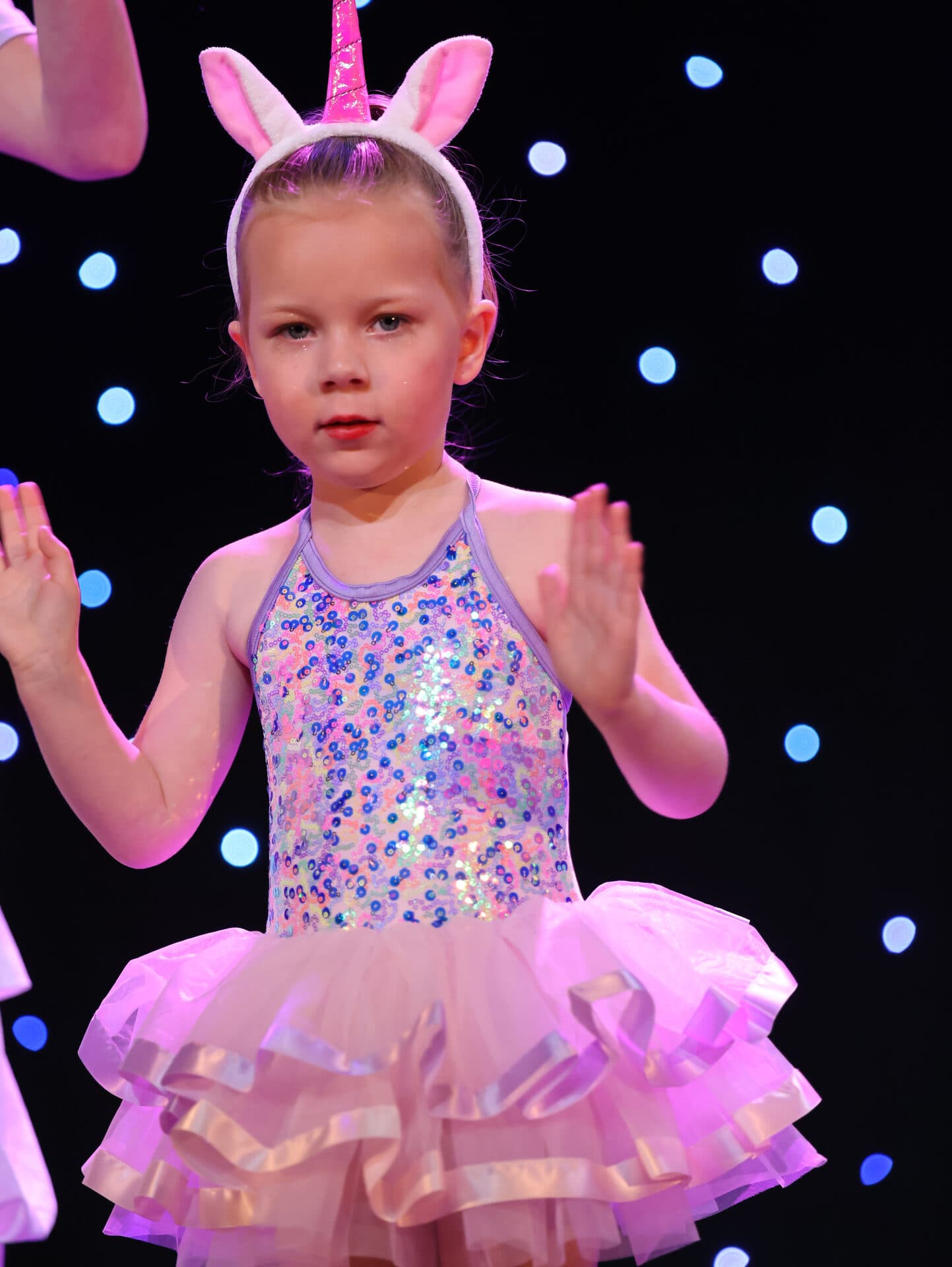 Tots ballet, mini ballerina in pink tutu